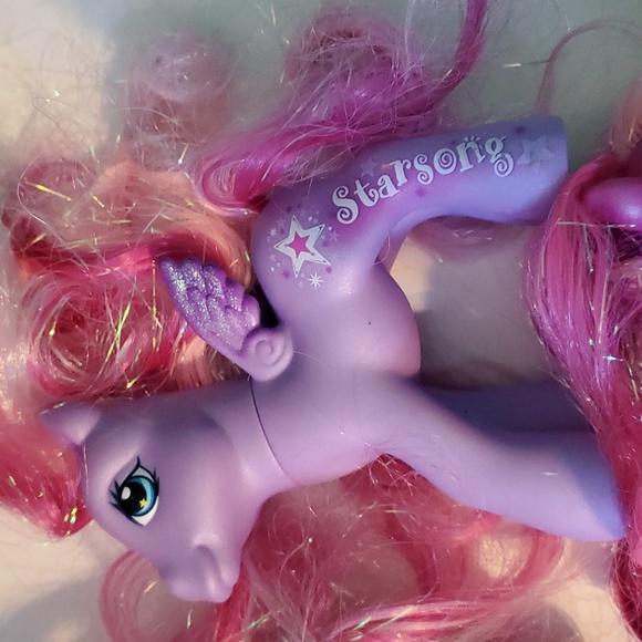 Set of 5 My Little Ponies and excessories - Picture 6 of 8